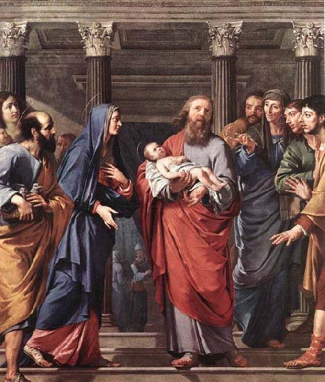 Philippe de Champaigne The Presentation of the Temple oil painting image